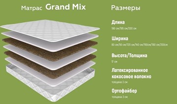 Матрас Grand, Mix в Перми - предосмотр 5
