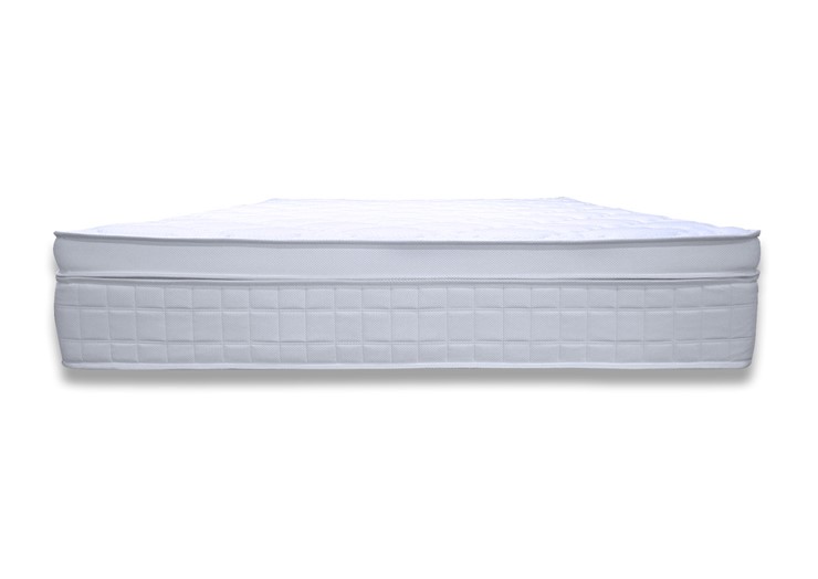 Матрас анатомический Angelo Pillowtop 4 см (Белый) в Перми - изображение 1