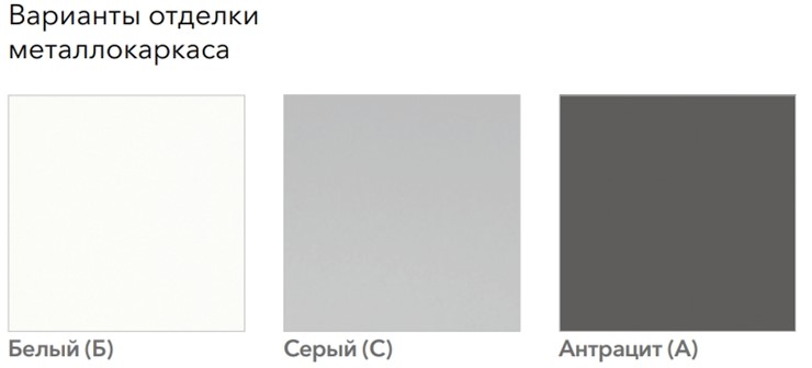 Мебель для персонала А4 (металлокаркас DUE) белый премиум / металлокаркас белый в Перми - изображение 4