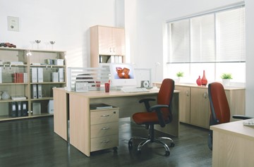 Комплект офисной мебели Формула (вяз светлый) в Перми - предосмотр 5