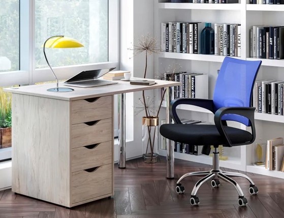 Комплект офисной мебели Home Office (Денвер Светлый) в Соликамске - изображение
