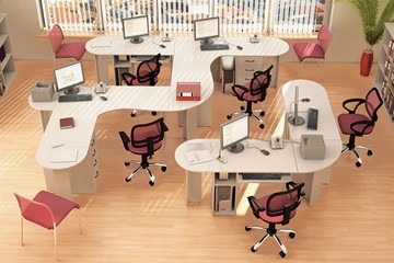 Мебель для персонала Классик для 5 сотрудников в Кунгуре