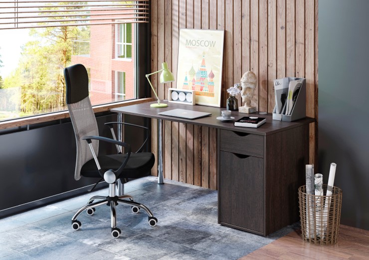 Офисный набор мебели Home Office (Венге Цаво) в Перми - изображение