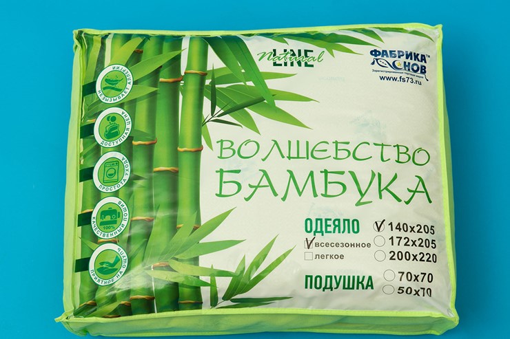 Одеяло всесезонное евро Волшебство бамбука в Перми - изображение 2