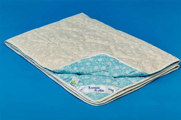 Одеяло легкое двуспальное Хлопок &  Лен в Перми - изображение