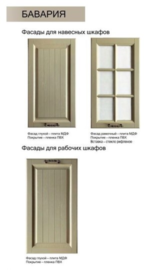 Дверь Бавария (Декор) L551 Шкаф рабочий в Перми - изображение 1