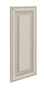 Дверь (Декор) Атланта L297 эмаль (сливки патина платина) в Перми
