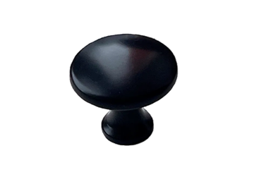 Ручка кнопка 0010 (0) Черный матовый в Перми
