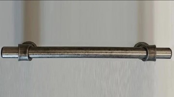 Ручка-скоба (128 мм), античное серебро Прованс в Березниках