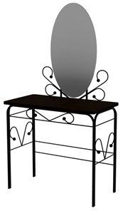 Дамский столик черный, венге в Перми