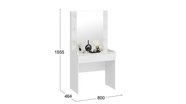 Столик туалетный Марго (Белый) в Чайковском - изображение 3
