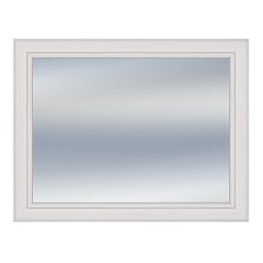 Настенное зеркало Неаполь,  ясень анкор светлый / патина серебро в Перми