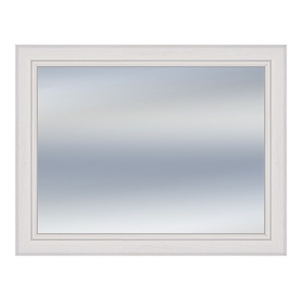 Настенное зеркало Неаполь,  ясень анкор светлый / патина серебро в Перми - изображение