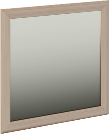 Зеркало настенное Глэдис М29 (Шимо светлый) в Перми - изображение