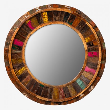 Настенное зеркало Маниша круглое в Чайковском - изображение