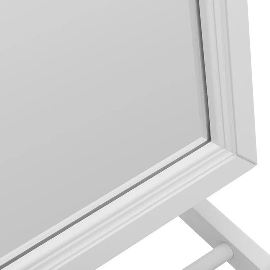 Зеркало напольное BeautyStyle 27 (135х42,5см) Белое в Соликамске - изображение 3