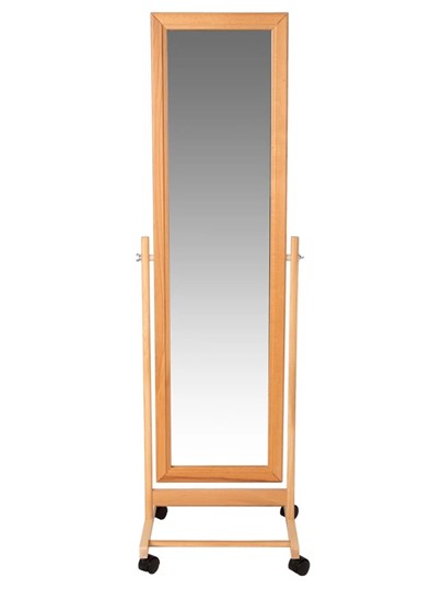 Зеркало напольное BeautyStyle 27 (135х42,5см) Светло-коричневый в Перми - изображение 1