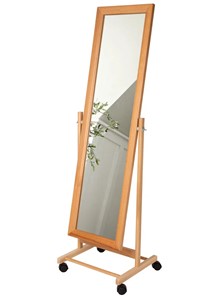 Зеркало напольное BeautyStyle 27 (135х42,5см) Светло-коричневый в Перми - предосмотр 2
