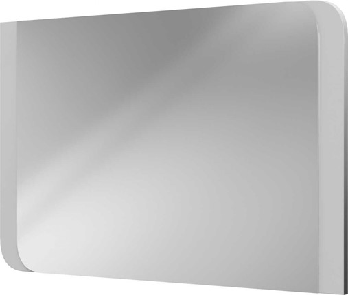 Зеркало настенное Вива Белый глянец / Платина в Соликамске - изображение
