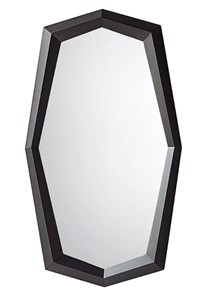 Настенное зеркало S052 черный матовый в Перми