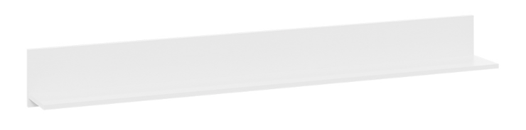 Полка настенная открытая Агата Исп.3 (Белый Ясень) в Перми - изображение 1