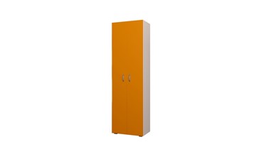 Детский шкаф 600 ДО Млечный дуб, Оранжевый в Перми
