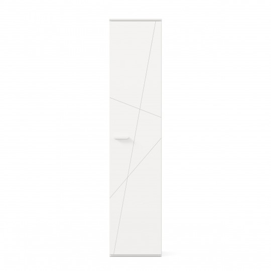 Шкаф распашной Милтон ЛД 537.030, Белый в Перми - изображение 2