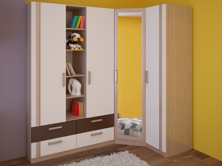 Детский двухдверный шкаф Walker М02 в Чайковском - изображение 3