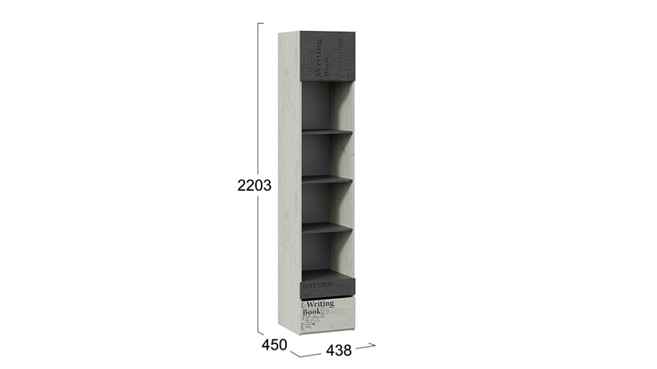 Комбинированный шкаф Оксфорд-2 ТД-399.07.20 в Перми - изображение 5