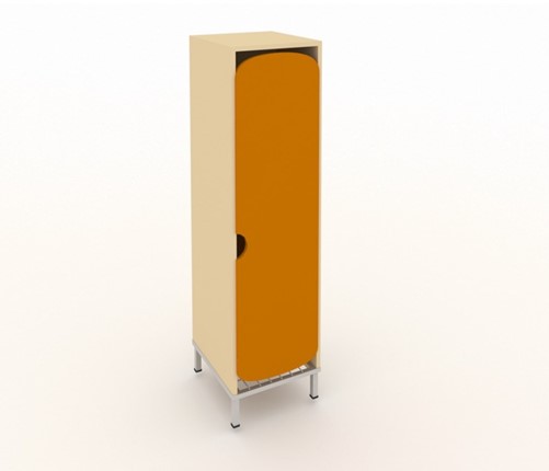 Шкаф детский ШГС2М (Оранжевый) в Перми - изображение