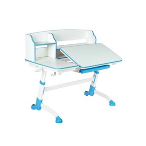 Детский стол-трансформер Amare II Blue с надстройкой в Перми - предосмотр 2