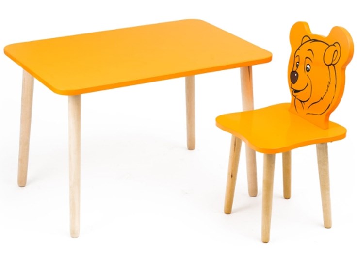 Стол в детскую Джери, Оранжевый в Перми - изображение 1