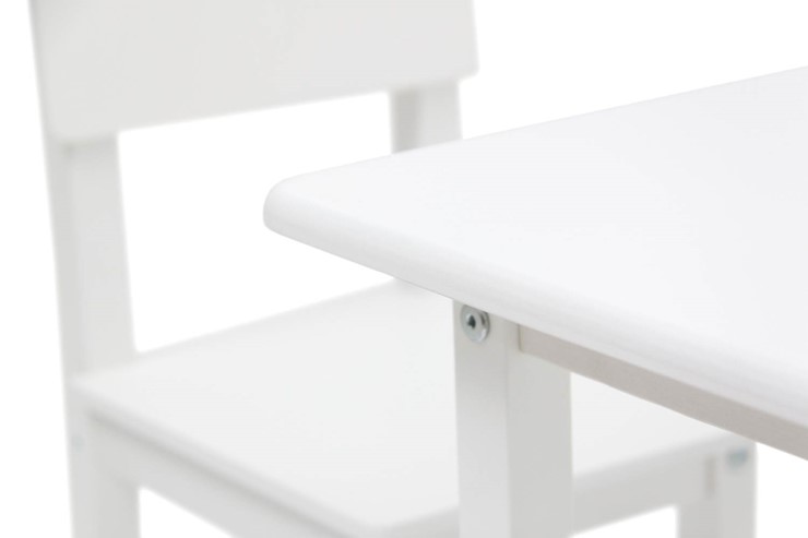 Детский стол и стул POLINI Kids Simple 105 S Белый в Перми - изображение 1