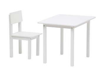 Детский стол и стул POLINI Kids Simple 105 S Белый в Перми - предосмотр