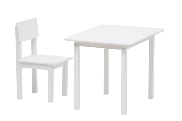Детский стол и стул POLINI Kids Simple 105 S Белый в Перми - изображение