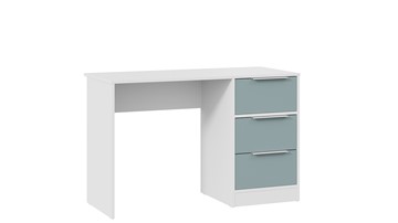 Письменный стол Марли Тип 1 (Белый/Серо-голубой) в Перми - предосмотр 2