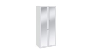 Шкаф распашной Ривьера для одежды с зеркальными дверями СМ 241.07.102 в Перми