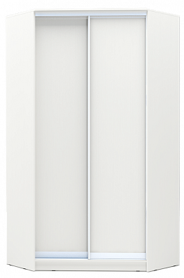 Угловой шкаф 2300х1103х1103, ХИТ У-23-4-11, белая шагрень в Перми - изображение