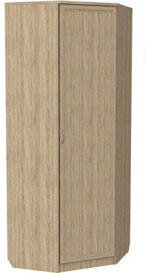Распашной шкаф 400 угловой, цвет Дуб Сонома в Березниках - изображение