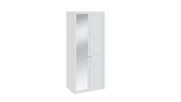 Распашной шкаф Ривьера для одежды с зеркальной дверью правый СМ 241.07.002 R в Перми