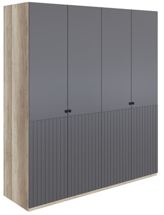 Четырехдверный шкаф Доминго (глухие двери) в Перми - изображение