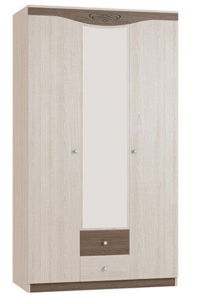 Шкаф распашной Ванесса 3-х дверный в Перми - изображение
