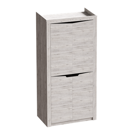 Двухдверный шкаф Соренто 2 дв, Дуб бонифаций в Перми - изображение