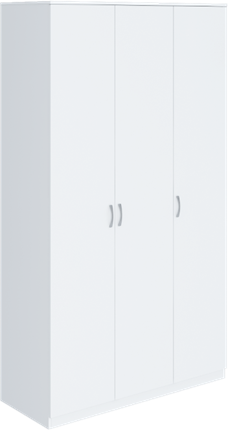 Шкаф распашной Осло М01 (Белый) в Чайковском - изображение