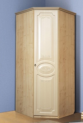 Шкаф угловой Ивушка-5, цвет Дуб беленый в Перми - изображение