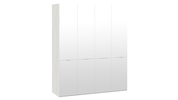 Распашной шкаф Либерти, Дуб крафт белый СМ-297.07.443 в Перми - изображение