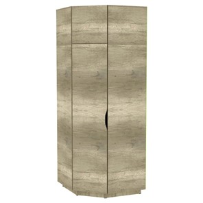 Шкаф распашной Аврора (H33) 2322х854х854, Дуб Каньон Монумент в Перми - предосмотр