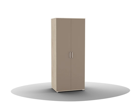 Распашной шкаф Silvia, ШО-02 (г), цвет фасада латте в Перми - изображение
