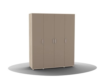 Распашной шкаф Silvia, ШО-04 (г), цвет фасада латте в Перми - предосмотр