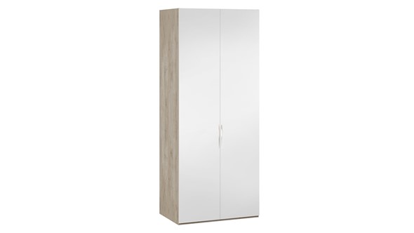 Шкаф для одежды Эмбер СМ-348.07.004 (Баттл Рок/Серый глянец) в Перми - изображение